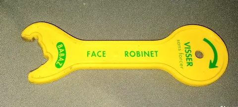 Clef pour bouteille de gaz