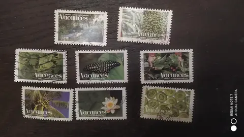 timbres "vacances vertes"