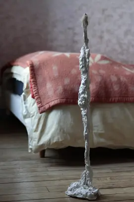 Statue d'art décoration blanc