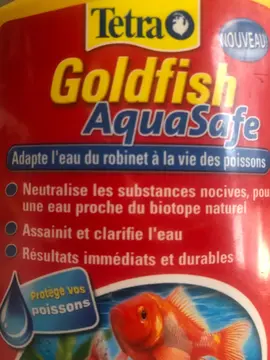 Produit pour aquarium