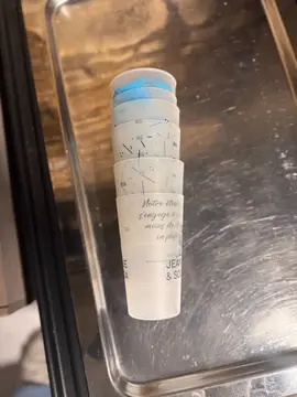 lot de 6 verres en plastique