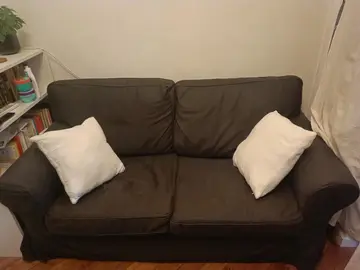 Canapé 2 places noir Ikea