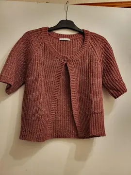 gilet femme manches courtes 38/40