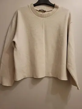 pull taille S ecru