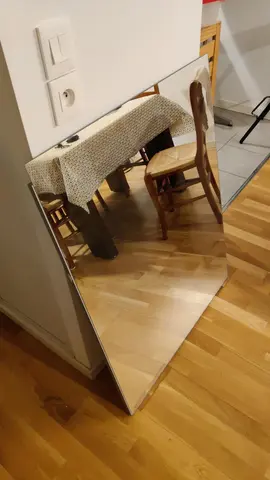 Grand miroir de salle de bain