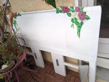 tete de lit décorée