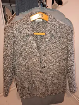 Veste femme lainage gris T40
