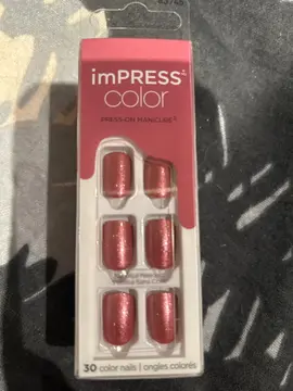 press-on manicure