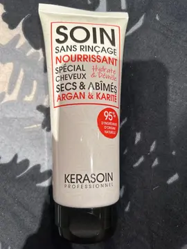 soin sans rinçage nourrissant