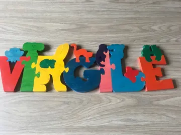 Prénom puzzle Virgile