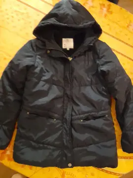 doudoune bleue T 11 -12 ans