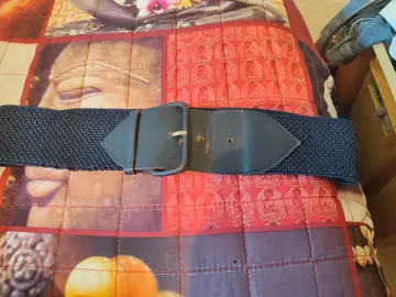 ceinture élastique noir femme