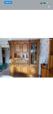 Ensemble de meubles style Louis Philippe