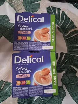 Crèmes dessert compléments alimentaires