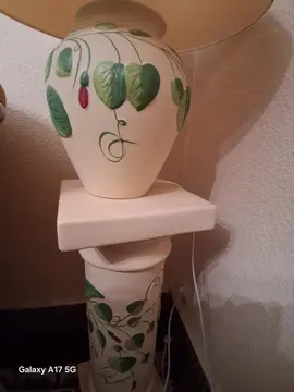 ensemble lampe et console