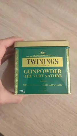 boite métallique de thé