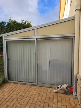 véranda aluminium 5 m x 3 m