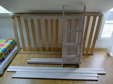 lit mezzanine 90*190 cm 1 personne