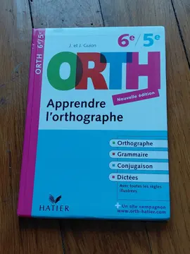 livre d'apprentissage