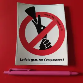 Autocollant vegan L214 neuf