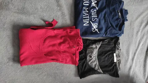 Lot de 3 vêtements taille 36/38