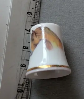 dé porcelaine cheval