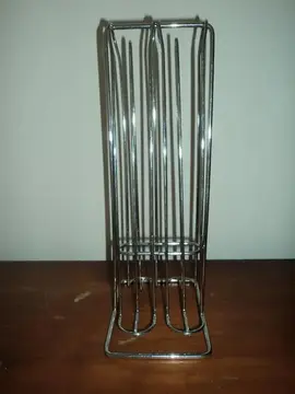 Distributeur de capsules à café en inox