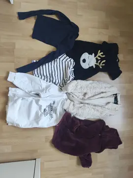 Lot de 3 pulls, 1 sweat et 2 sous pull fille 13-14 ans et XS