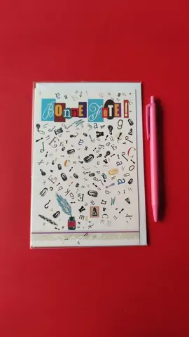 Carte double Bonne fête avec son enveloppe neuve