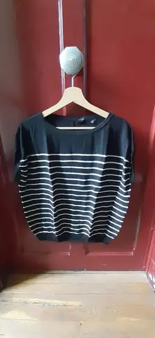 pull manches courtes M