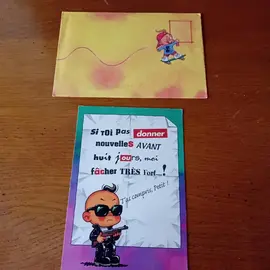 Carte postale + enveloppe