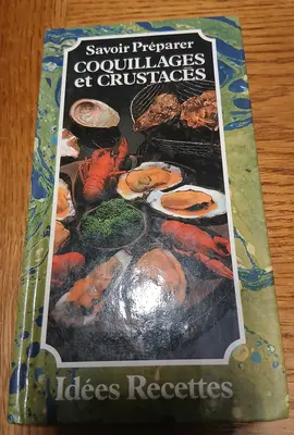 livre cuisine crustacés