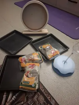 jouet et granulés pour lapin