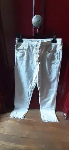 jean blanc Zara taille 40