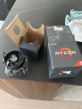 ventilateur d’une amd ryzen 5