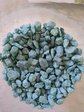 cailloux bleus décoration