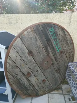 Bobine câble EDF (2 disques) bon état