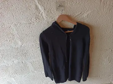 Gilet femme noir fin