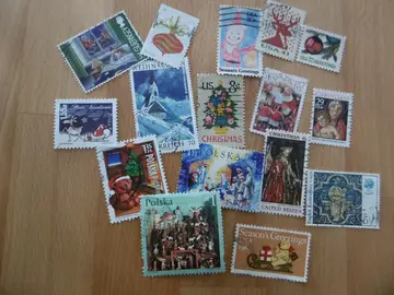 Timbres Nativité célébrations Lot 40