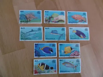 Timbres POISSONS Ile Maurice