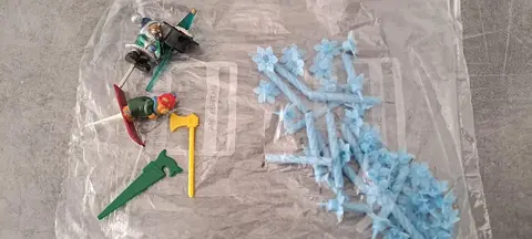 Décorations pour bûches + bougies