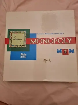 jeu de Monoply vintage