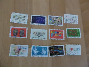 Série timbres Meilleurs vœux 2012