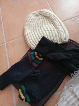 bonnet, mitaines, gants, écharpe enfant