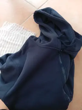 sweat à capuche bleu marine mixte taille M