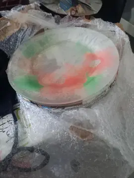 lot de 10 assiettes fleuries