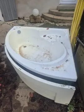 baignoire d 'angle