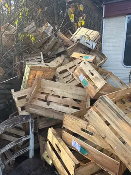 Cagettes, pour feu de cheminée