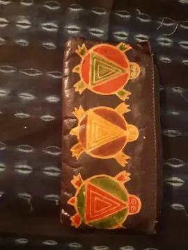 Trousse cuir fermeture hs