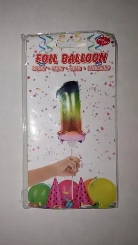 Ballon chiffre anniversaire